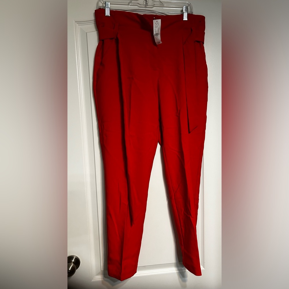 New New York & Company red slacks.